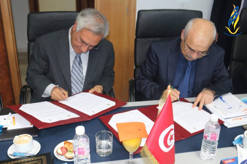جامعة المنستير التونسية توقع نواة شراكة مع المتحدة للتعليم